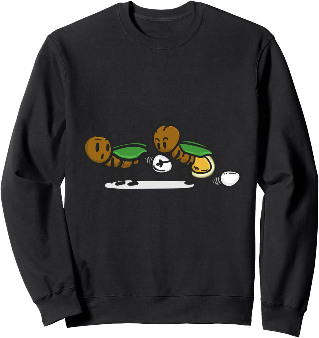 Glühwürmchen Leuchtkäfer Insekten Käfer Glühbirne Geschenk Sweatshirt
