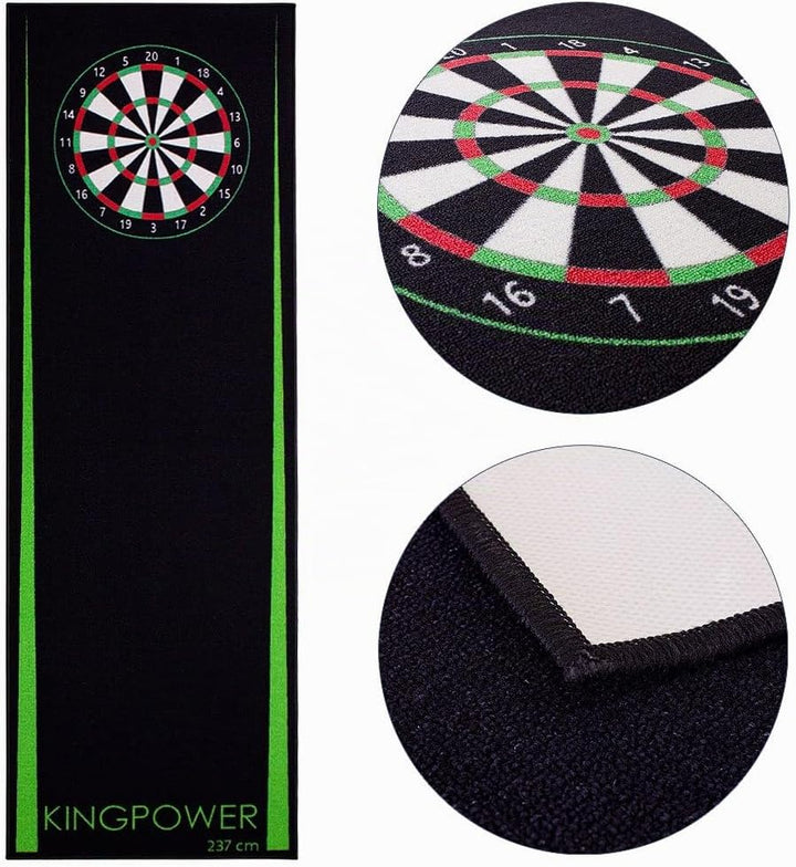 Kingpower Dartmatte Dart Teppich Turnier Matte Abwurflinie Bodenschutz Zubehör Dartpfeile Dartscheib