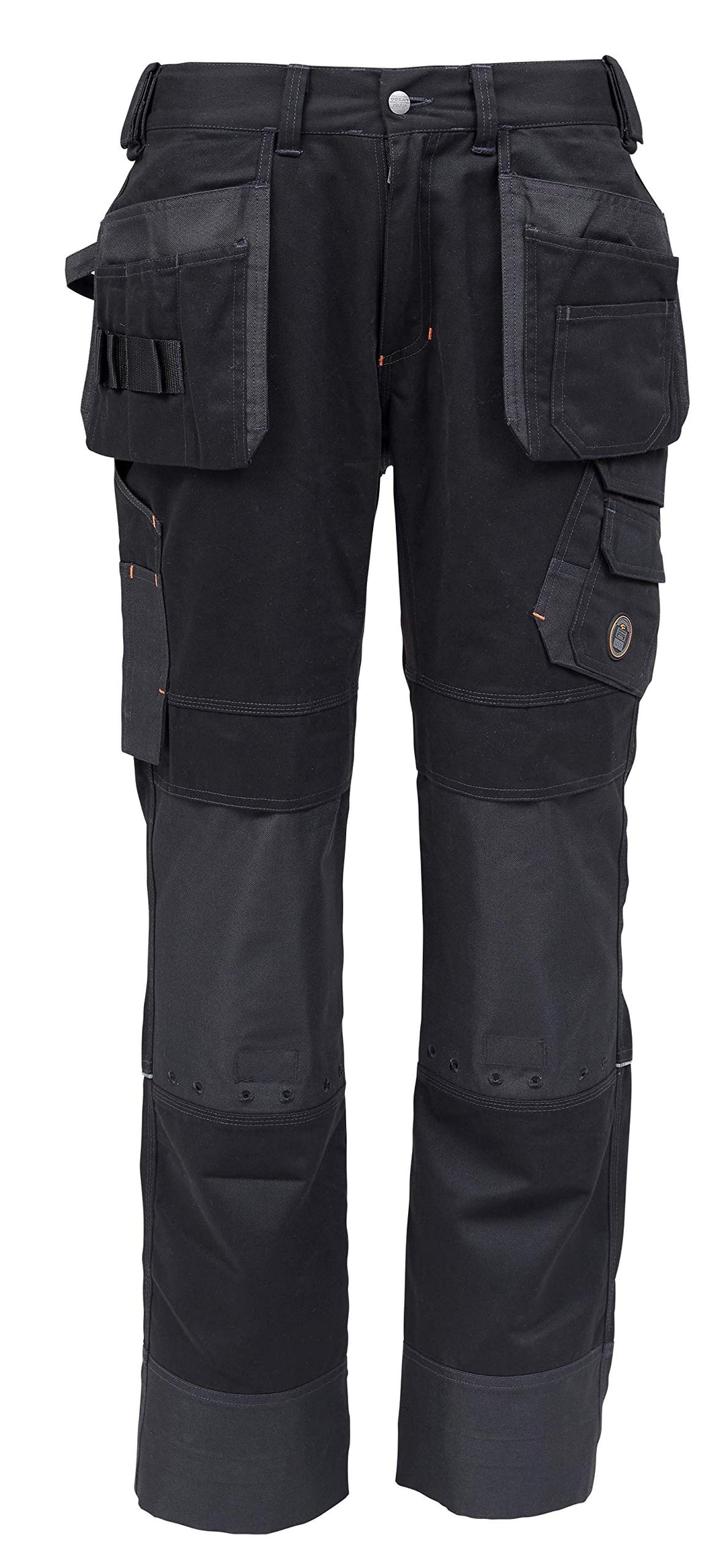 Ocean Unisex Fechtjacken Naldo M Schwarz/Orange, M Schwarz/Orange
