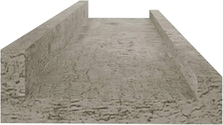 homiuse Wandregal 4 STK. Betongrau Wandregal Holz Wand BüCherregal Wand Regal Holz Wandregal KüChe K