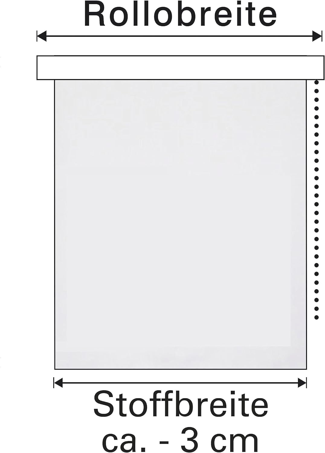 GARDINIA Rollo zum Klemmen, Tageslicht-Rollo, Blickdicht, Alle Montage-Teile inklusive, EASYFIX Roll