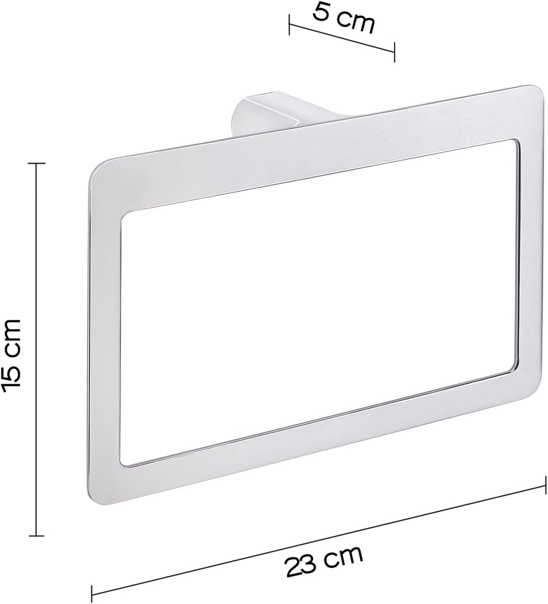 Gedy Handtuchhalter pi701300100 Zurröse G. Pirenei chrom