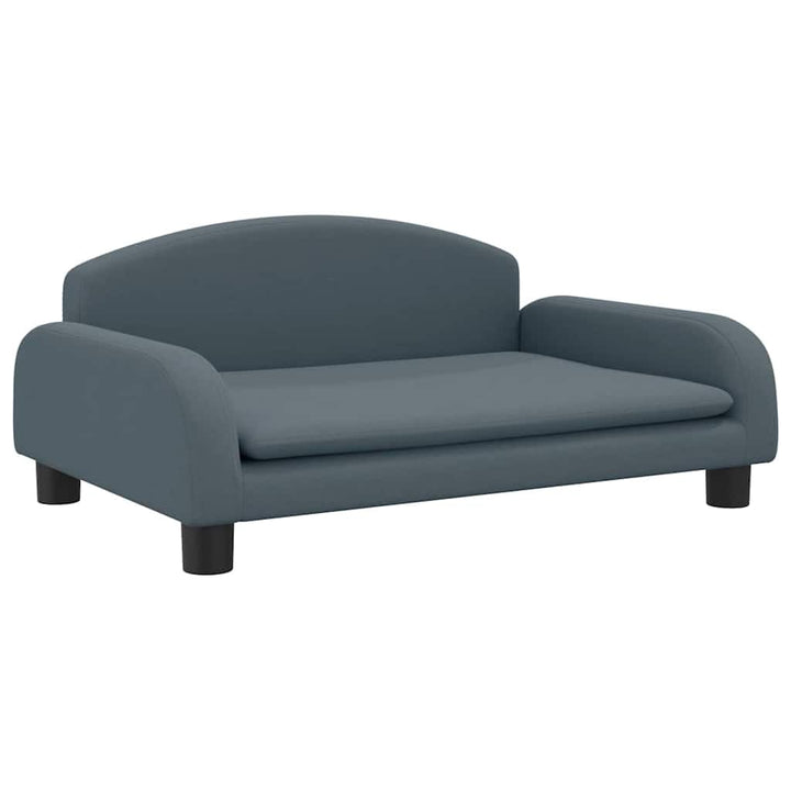 vidaXL Kindersofa Dunkelgrau 70x45x30 cm Stoff 70 x 45 x 30 cm Dunkelgrau, 70 x 45 x 30 cm Dunkelgra