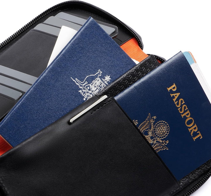 Bellroy Travel Folio – Second Edition Blackash, Blackash