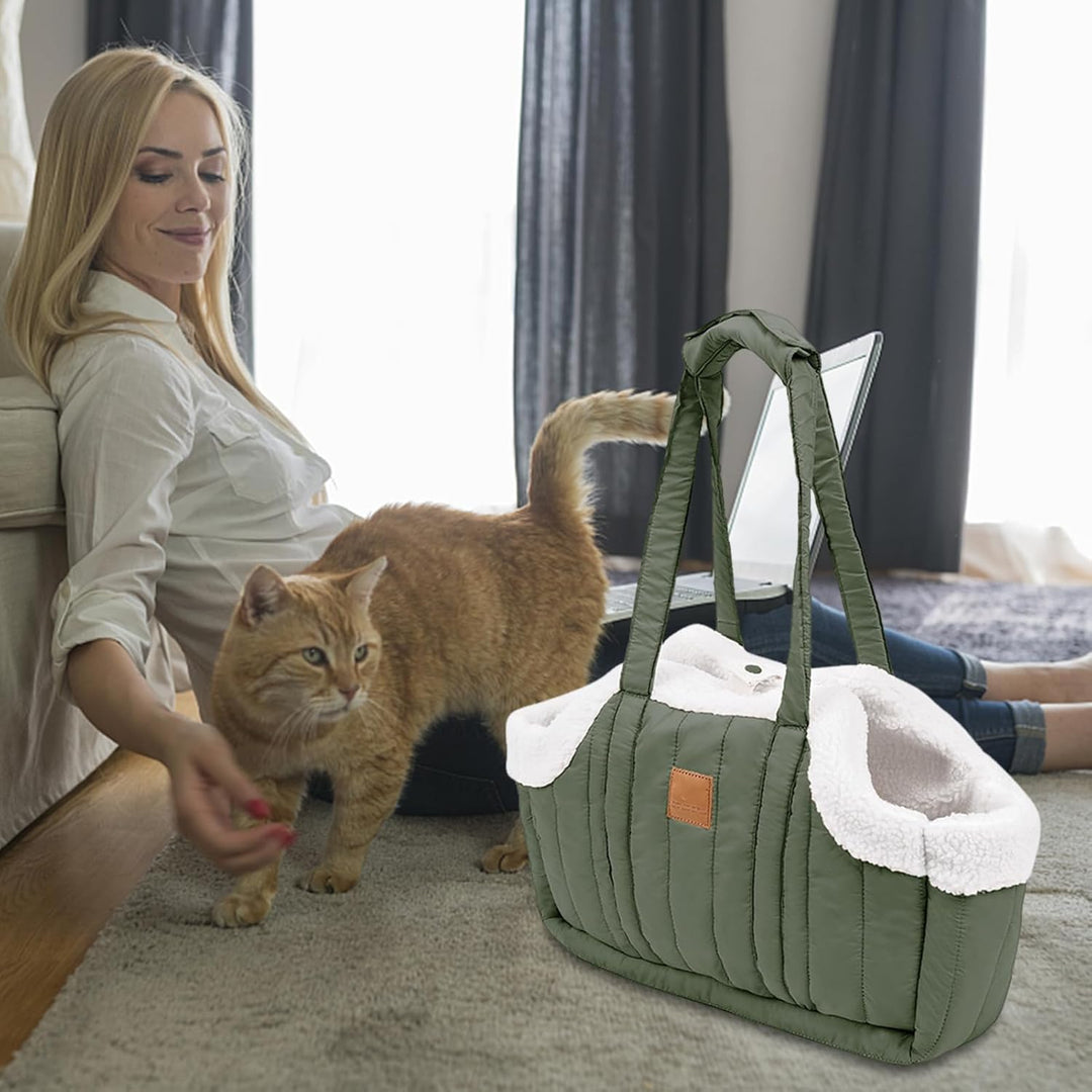 Katzentrage-Handtaschen,Hunde- und Katzentasche - Reise-Hundetragetasche,Tragbare Transportbox für H