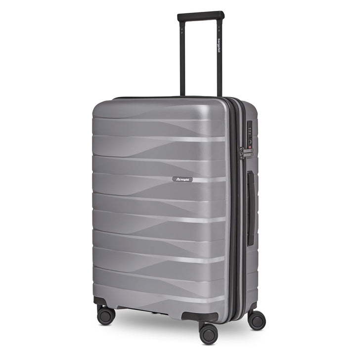 Mittelgrosser Hartschalen Check-in Koffer |Trolley erweiterbar 45 x 27 x 66 cm aus hochwertigem Poly