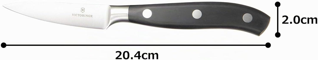 Victorinox, Grand Maître, Profi Officemesser, Extra Scharfe Klinge, gerader Schliff, 8 cm, Robuster