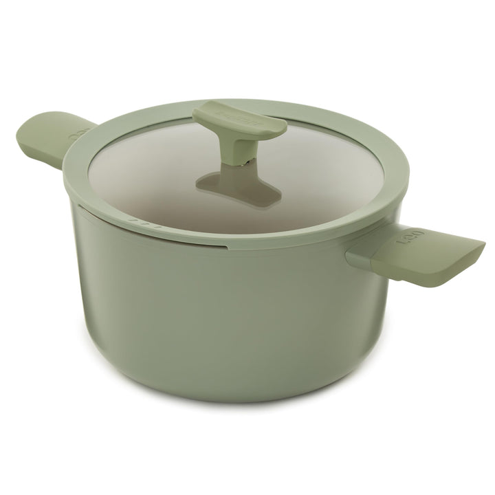 Berghoff Leo Balance grosser Kochtopf (24x11,5 cm) - Topf induktion - Suppentopf mit Deckel - Topf g