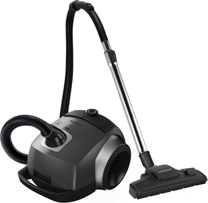 GRUNDIG VCC 6250 ECO Bodenstaubsauger, aus 43,1% recyceltem Kunststoff, 800 W Leistung, 4 Liter Stau