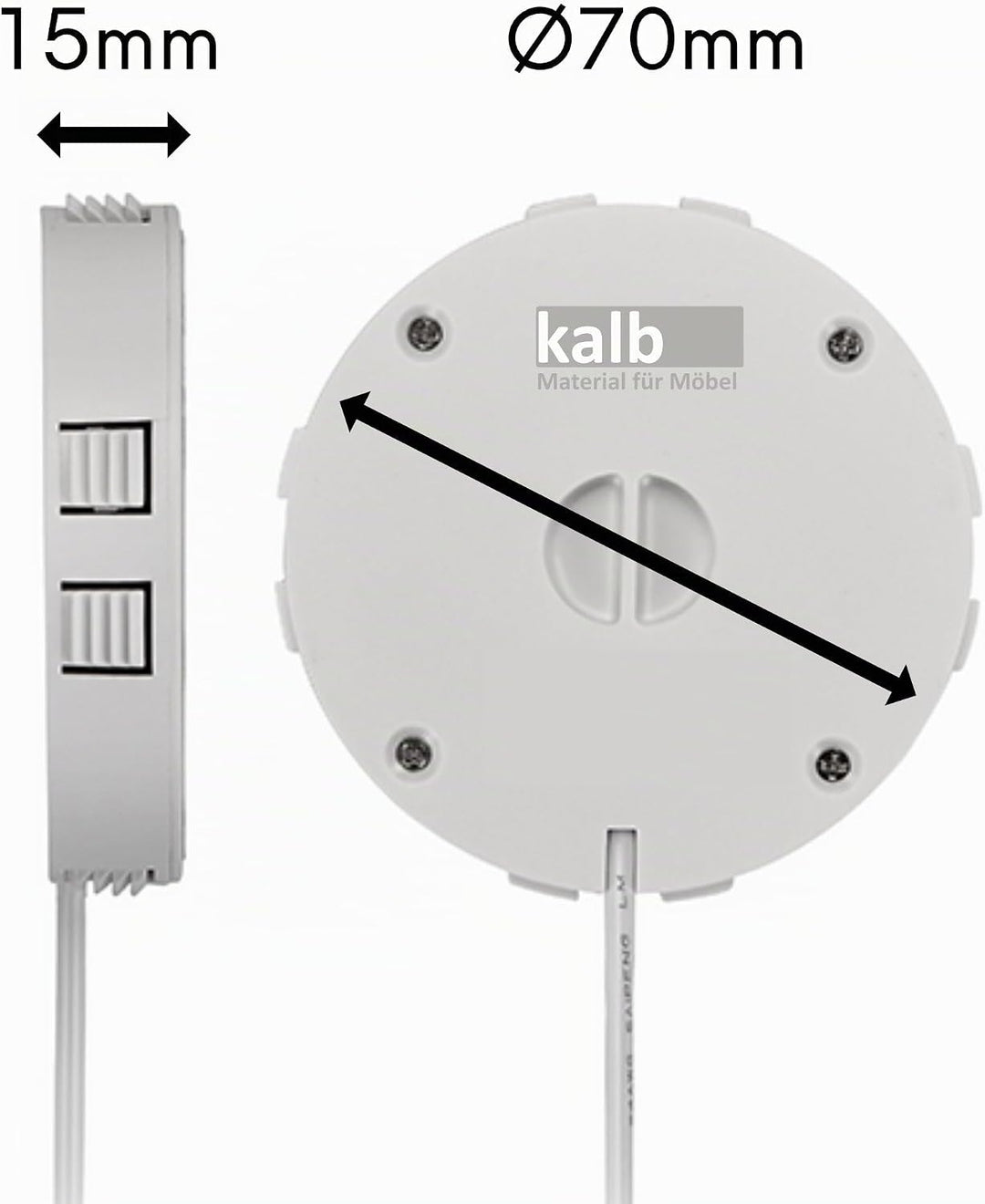 Qi Einbau Ladegerät Fast Charge Wireless Induktion Charger drahtlos Ladestation für Smartphones und