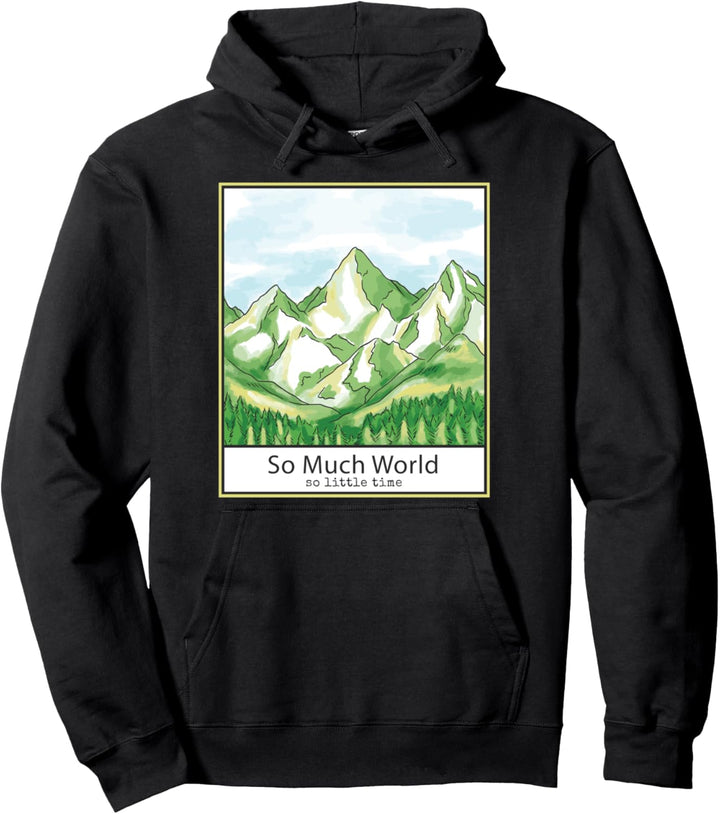 Bergwaldlandschaft Baum Natur Pullover Hoodie
