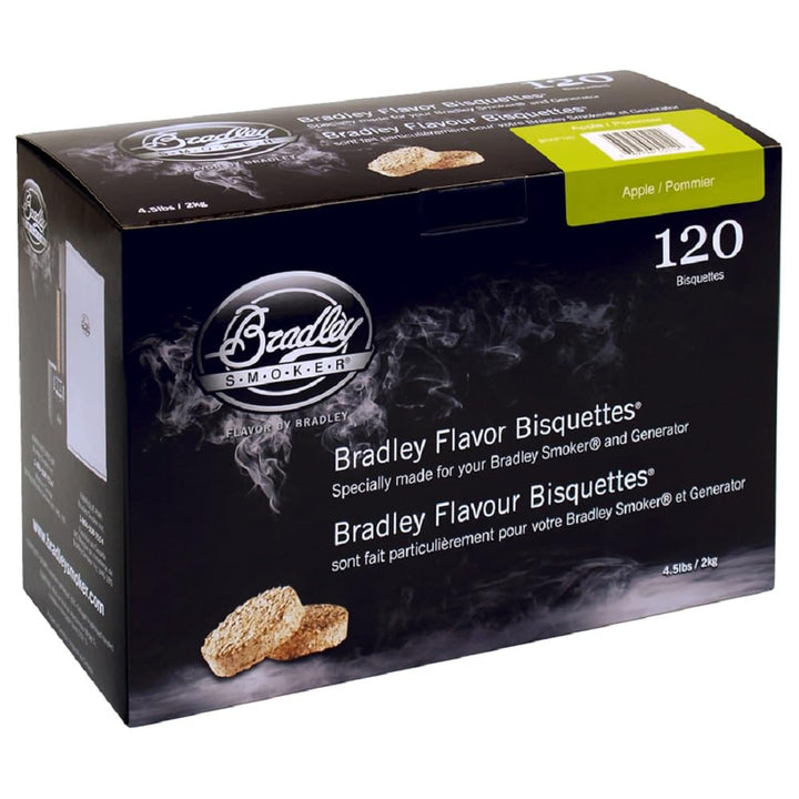 Bradley Smoker 120 Stück spezielle Bisketts Apfel, Apfel