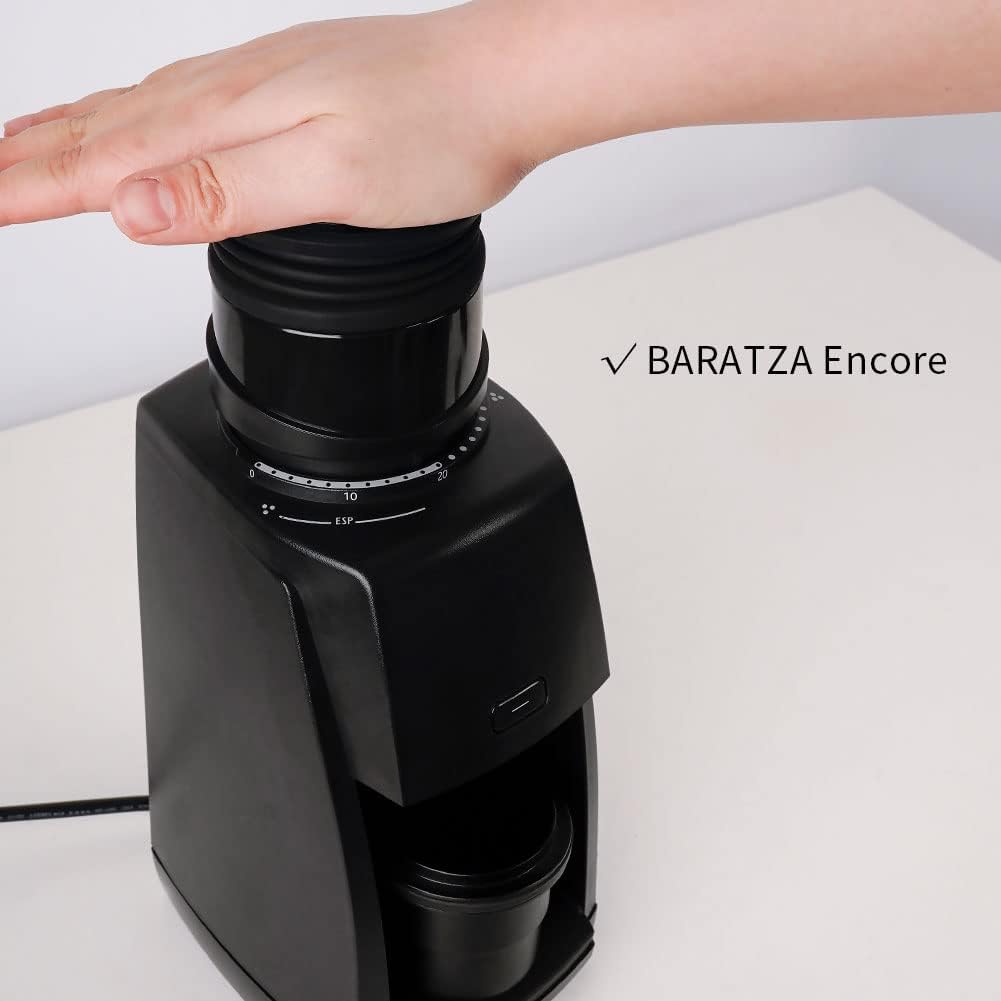 watchget Kaffeemühle Einzeldosierung Trichter Kompatibel mit Baratza Encore Kaffeemühle Silikonbalg