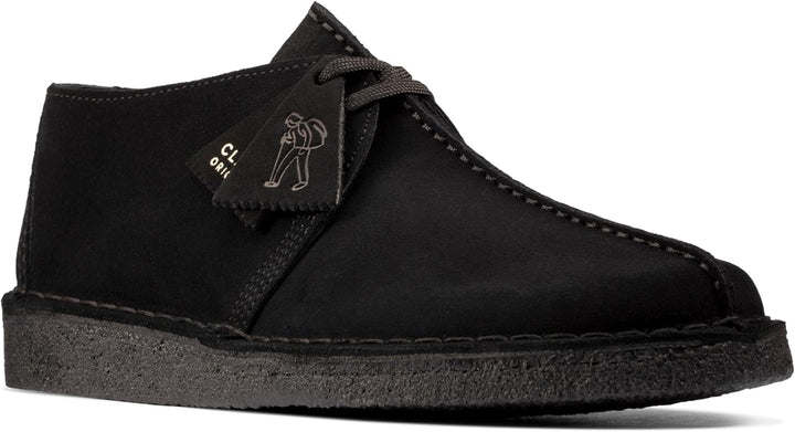 Clarks Herren Desert Trek Oxford 39.5 EU Schwarzes Wildleder, 39.5 EU Schwarzes Wildleder