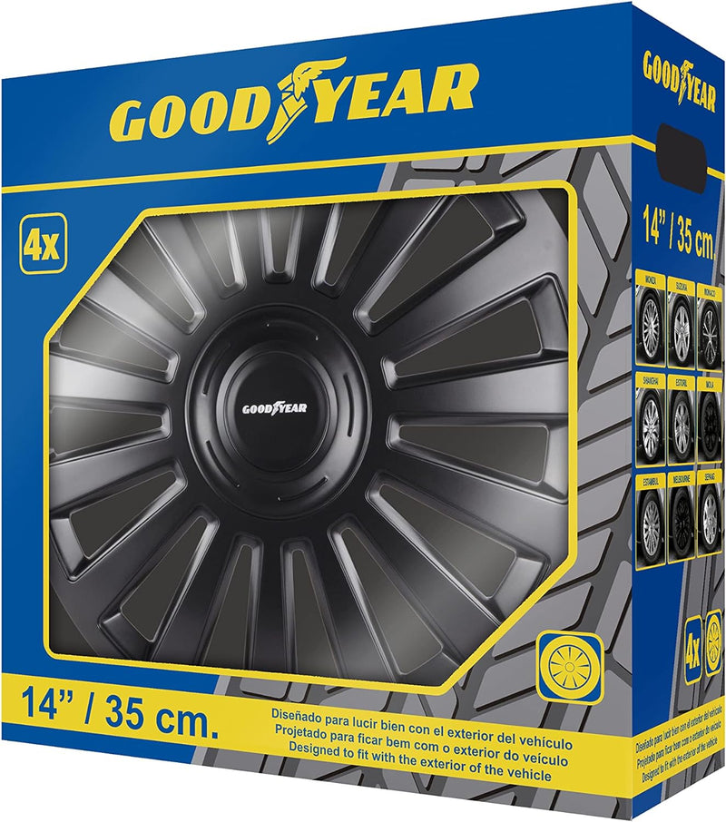 Goodyear 14" GOD9067 SCHWARZ MELBOURNE NABENABDECKUNG MELBOURNE 14" SCHWARZ, MELBOURNE 14" SCHWARZ