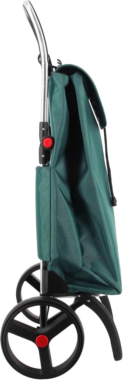 Klappbarer Einkaufstrolley Rolser I-Max MF 2 grosse Räder - Aguamarina, Aguamarina