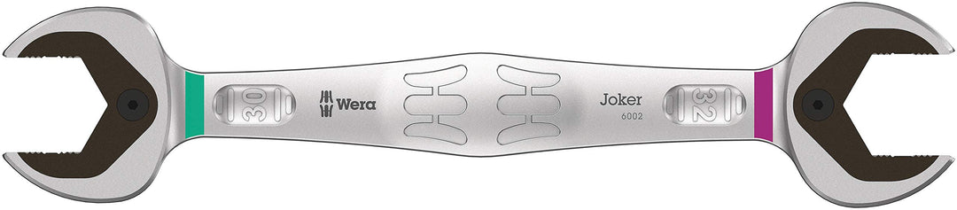 Wera 05020264001 6002 Joker Double Doppelmaulschlüssel, 30 - 32 x 35 mm, 30 - 32