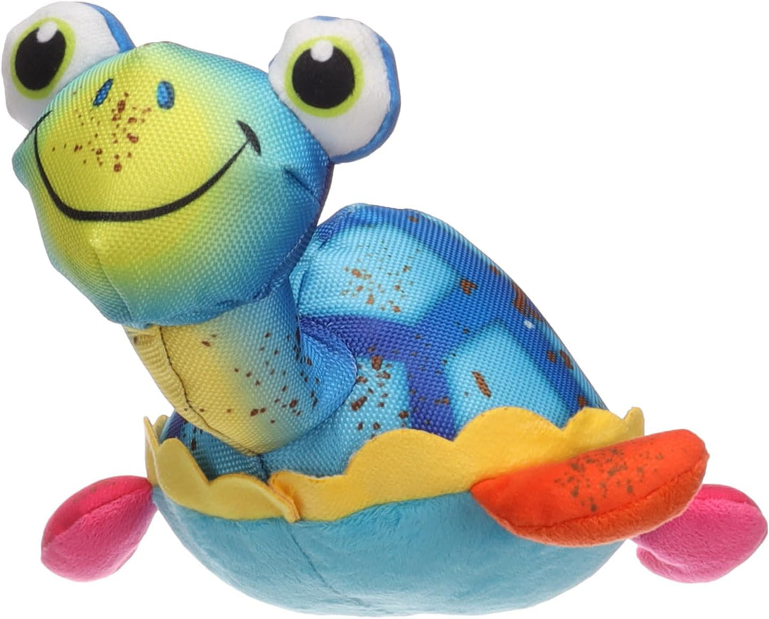 Flamingo Hundespielzeug Clora Schildkröte – Blau – 26 cm | Weich, verspielt & unwiderstehlich! CLORA