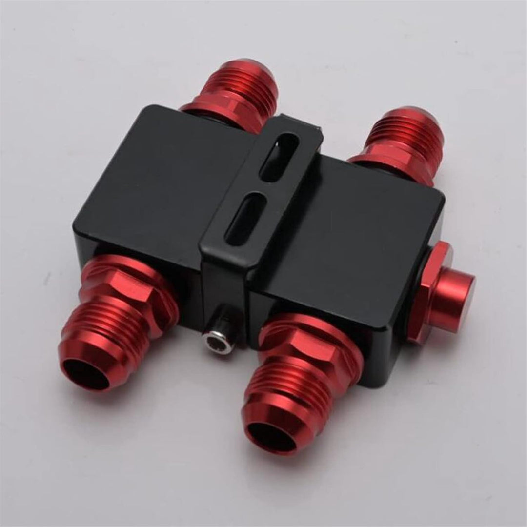 XFCNOI Epman Thermostat-Modul für Ölkühler AN10 Öldruckölsensor Ölkühler EPOL0520 (Farbe : Schwarz),