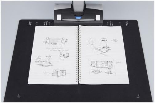 Gedikum ScanSnap SV600 – Buchscanner, A3 Kontaktloser Overhead Scanner A8 bis A3 USB, Dokumentenscan
