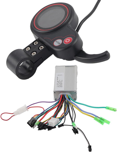 BuyWeek E-Bike-Controller, 250/350 W E-Bike-Controller, Scooter-Controller-Display mit Schalthebel f