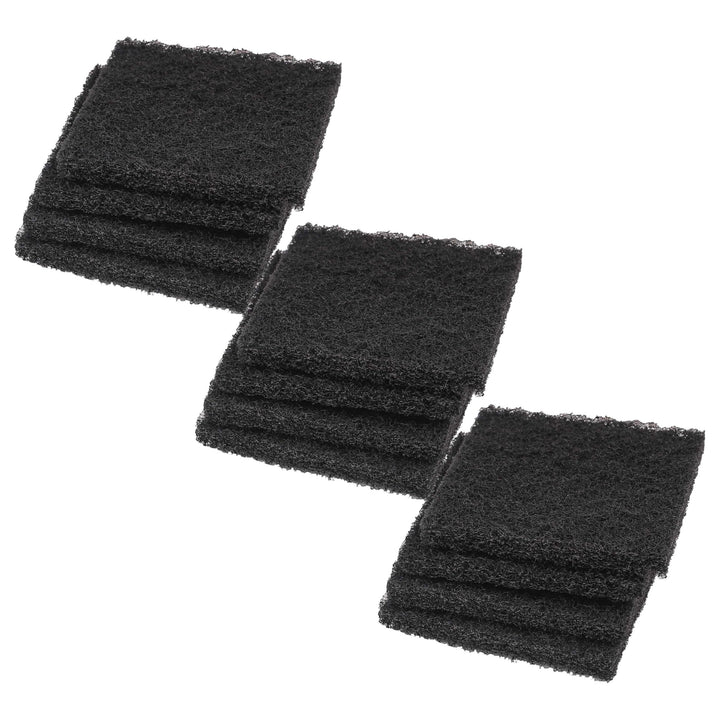 vhbw 12x Aktivkohlefilter Ersatz für Naber 8011178 für Mülleimer, Abfalleimer - 9,5 x 9,5 x 1 cm