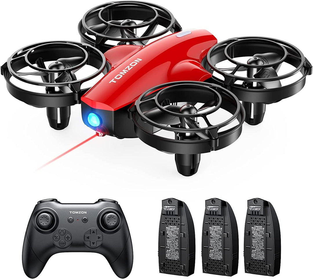 Tomzon mini Drohne für Kinder Anfänger RC Quadrocopter mit 24min Lange Flugzeit, Kampfdrohne mit 360