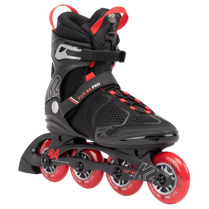 K2 Skates Herren Inline Skates F.I.T. 84 PRO, black - red, 30G0515 EU: 45 (UK: 10.5 / US: 11.5) blac