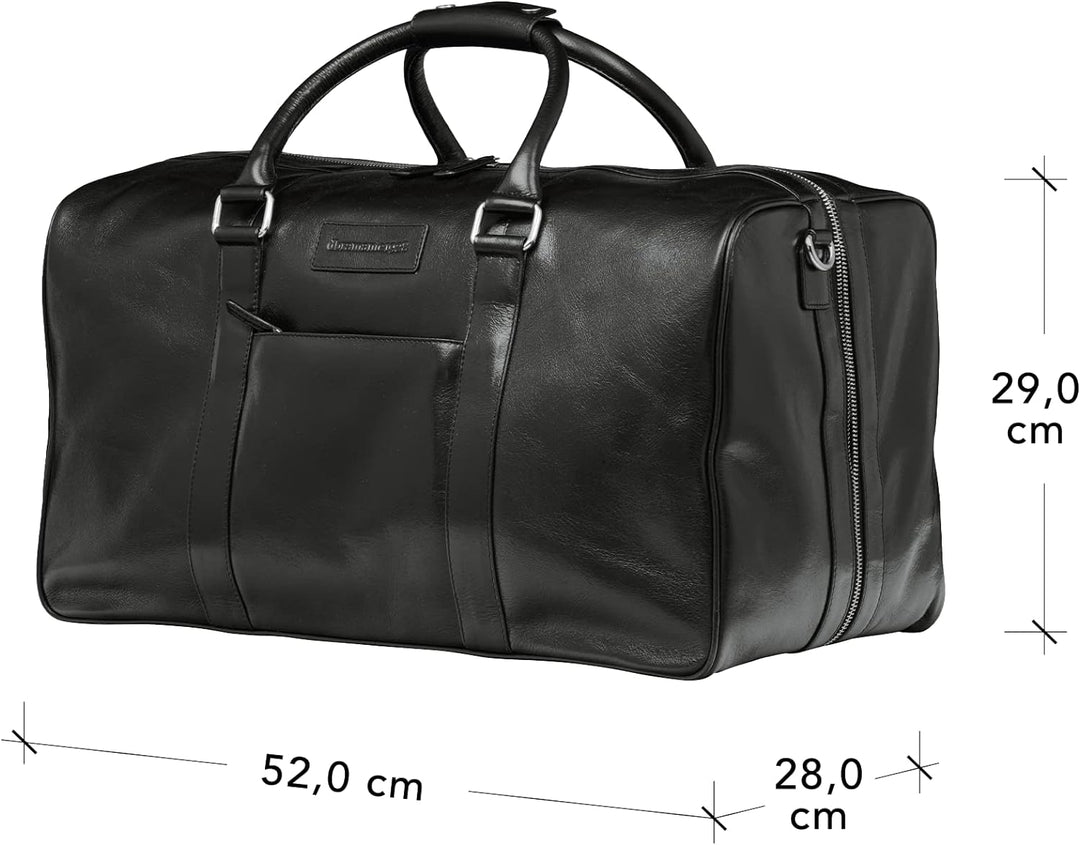 dbramante1928 - Aalborg Weekender Tasche für Damen &amp; Herren - Tasche mit doppelten Leder-Tragegriffe