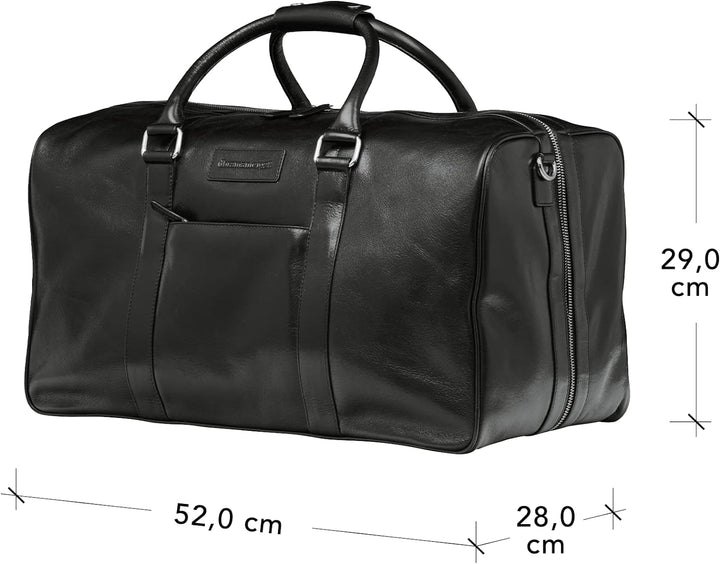 dbramante1928 - Aalborg Weekender Tasche für Damen &amp; Herren - Tasche mit doppelten Leder-Tragegriffe
