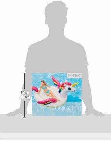 VEDES Grosshandel GmbH - Ware 77000798 Island ''Mega Unicorn'' Sportspielzeug, 287 x 193 x 165 cm