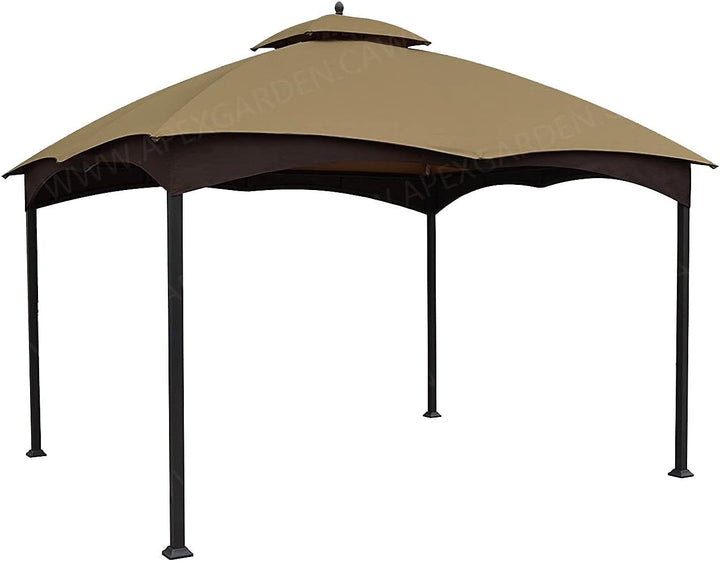 APEX GARDEN Ersatz-Baldachin für Lowe's Allen Roth 10X12 Pavillon #GF-12S004B-1 beige, beige