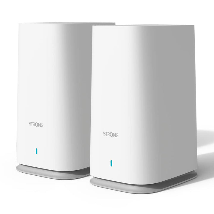 STRONG Atria Wi-Fi Mesh Home Kit 2100, WLAN Verstärker, Repeater, 200m² Abdeckung, 2100 Mbit/s, 2,4