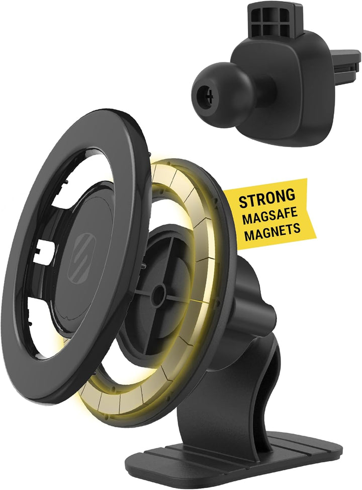 Scosche MagicMount SMSDV MagSafe Kfz-Halterung, magnetischer Handyhalter, Handy-Ständer für Armature