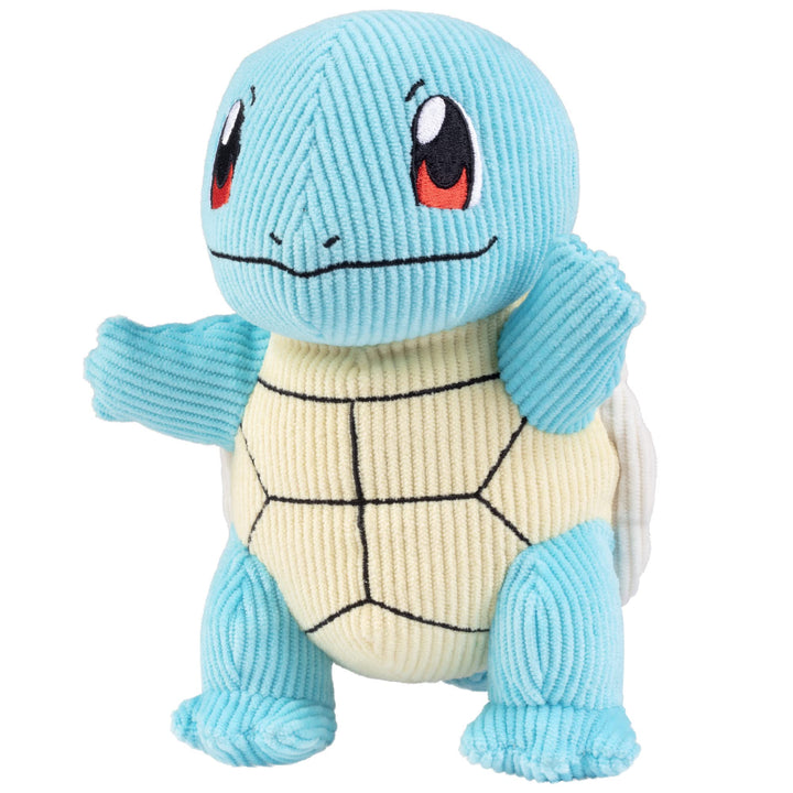 Pokémon Select PKW2994 - Schiggy Kord-Plüsch 20 cm, offizielles Plüsch Schiggy (Blau), Schiggy (Blau