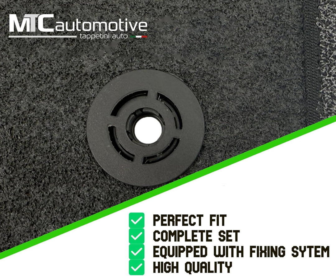 Fussmatten für Toyota Rav 4 IV von 2013 bis 01/2019, Rav IV Hybrid von 2016 bis 01/2019 - Autoteppic