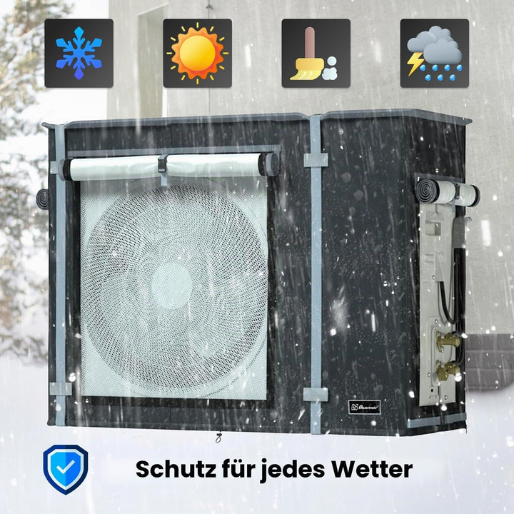 Schutzhülle für Klimaanlagen im Freien, wasserdicht, Ausseneinheit, HVAC Polyester, 420D Oxford, UV-