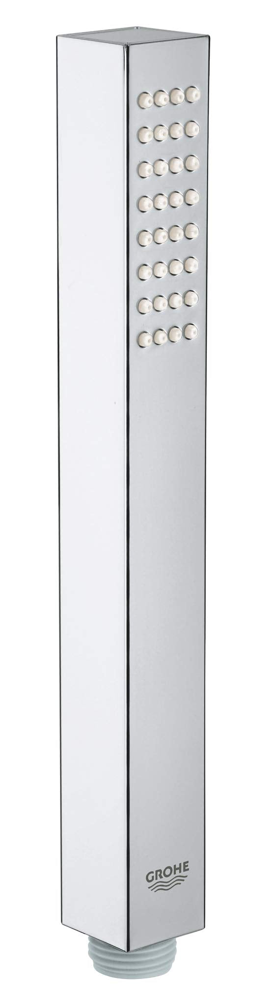 GROHE Euphoria Cube- Handbrause (wassersparend, Normalstrahl, langlebig), eckig, chrom, 27699000 Han