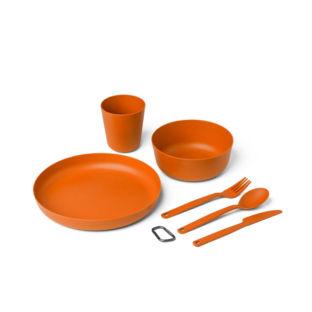 Sea to Summit Camp Geschirr-Set, 6-teilig, Burnt Orange, Burnt Orange