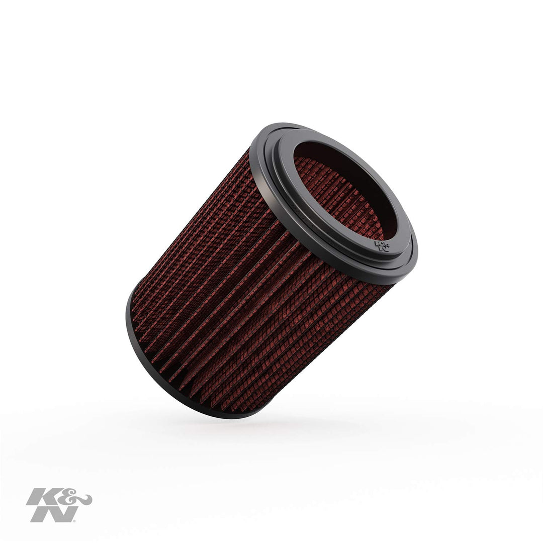 K&N E-2429 Waschbarer und wiederverwendbarer KFZ Tauschluftfilter, Rot