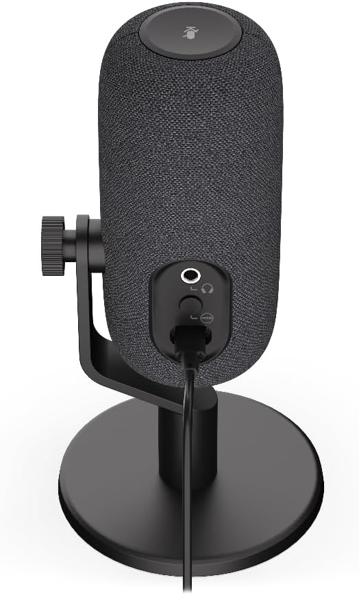 KRUX Empy, USB-Mikrofon, Kondensatormikrofon mit 4 Richtcharakteristiken (Niere, Kugel, Acht, Stereo