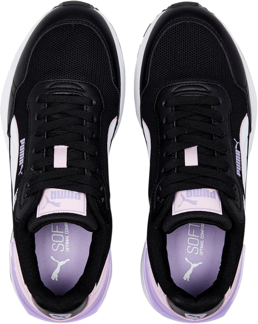 PUMA Herren Graviton Mega Sneaker 44.5 EU Puma Black Puma White Vivid Violet Pearl Pink, 44.5 EU Pum