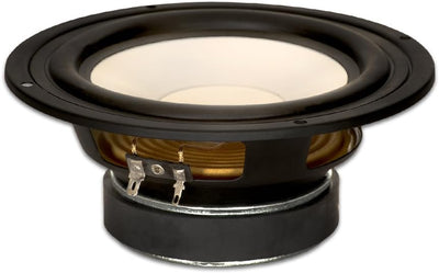 Goldwood Sound GW-S650/8 Poly Cone 16,5 cm Woofer 170 Watt 8 Ohm Ersatz-Lautsprecher, Schwarz 6.5-In