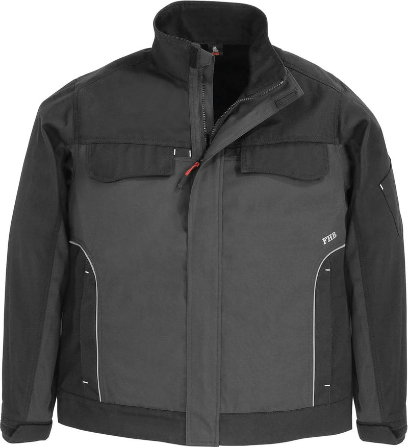 FHB Arbeitsjacke, Ernst, Grösse XL, anthrazit / schwarz, 130730-1220-XL, XL