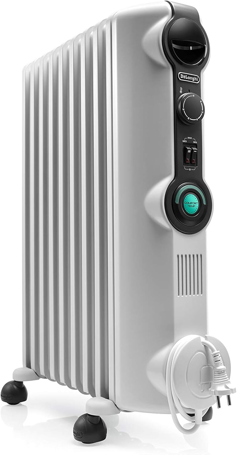 De'Longhi Radiator Radia-S Serie, grau, TRRS0920C 9 Elemente, 9 Elemente