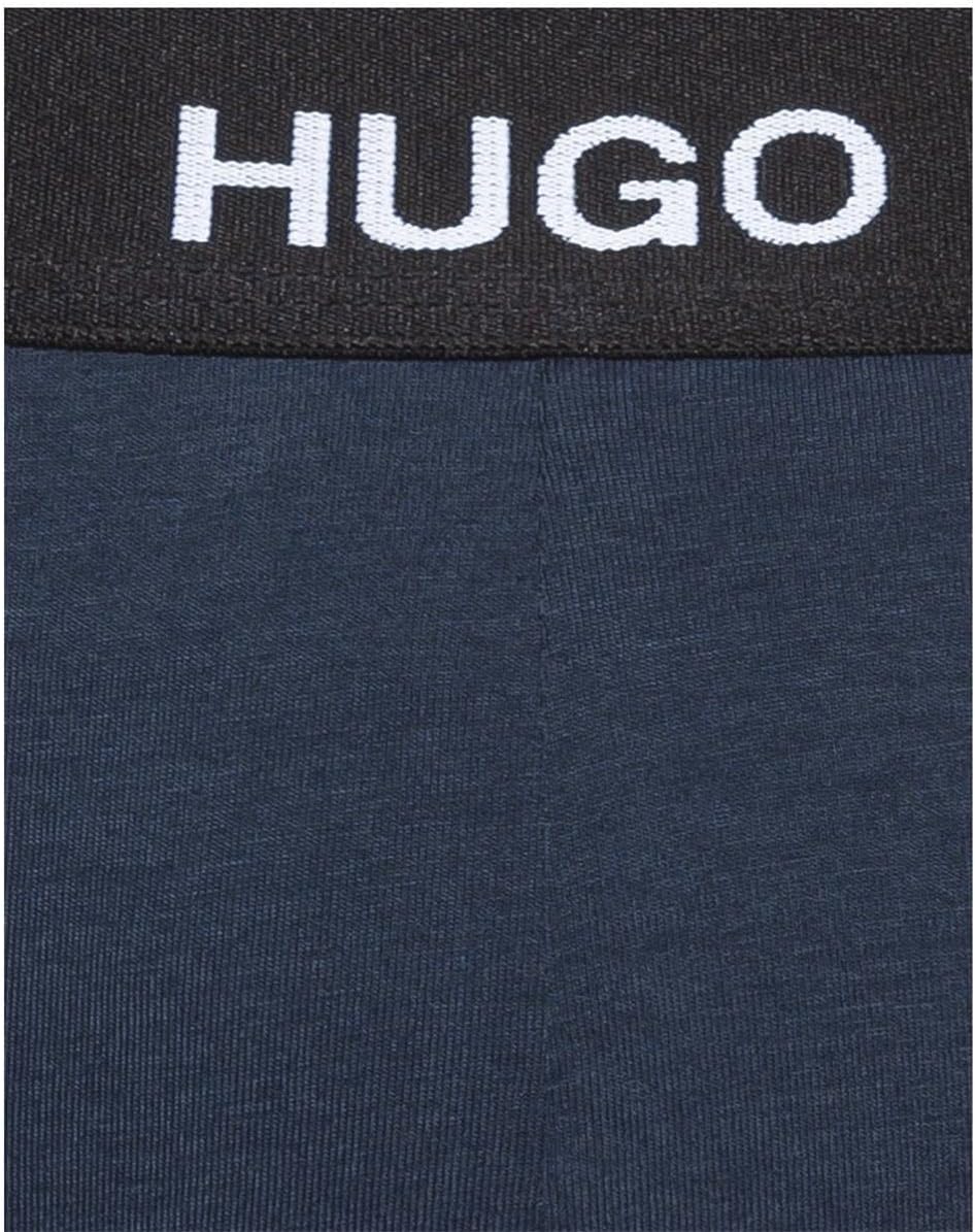 HUGO Herren HIPBRIEF TRIPLETPACK Dreier-Pack Slips aus Stretch-Baumwolle mit Logo am Bund, Navy410