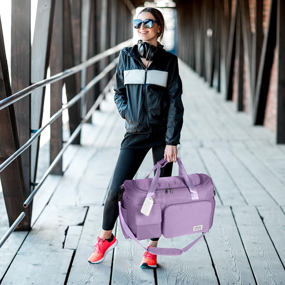 Flintronic 36L Faltbare Reisetasche Gepäcktasche Grosse Weekender Übernachtungstasche Urlaubstasche