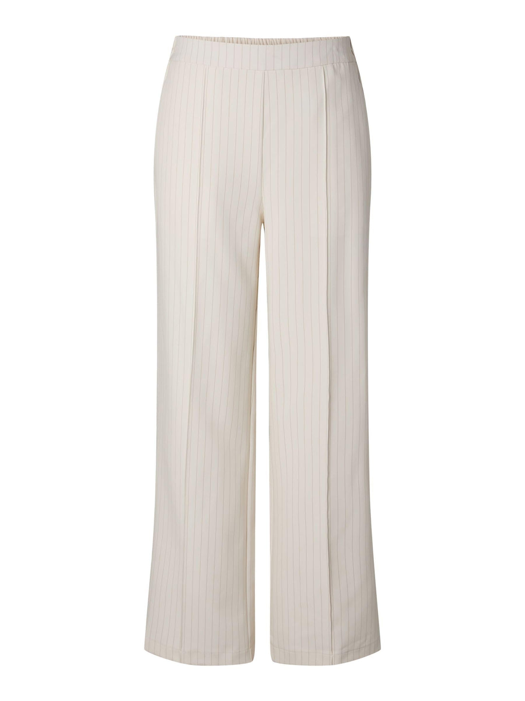 PIECES Female Hose mit weitem Bein PCBOZZY Gestreift S Birch, S Birch