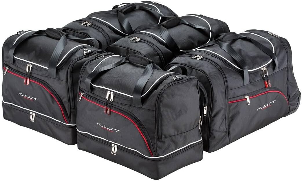 KJUST Dedizierte Reisetaschen 5 STK kompatibel mit VW Sharan II 2010+ Car Bags