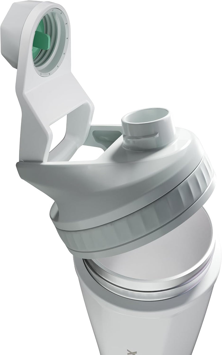 VOLTRX ChillMix Shaker Isoliertem Edelstahl - USB-C Aufladbarer Elektrischer Proteinshake-Mixer, Sha